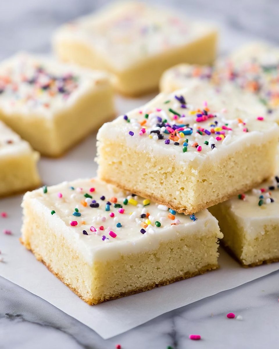 Sugar Cookie Bars Recipe
