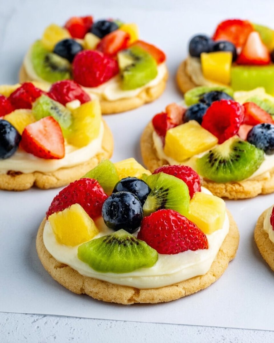 Fruit Pizza Cookies Recipe