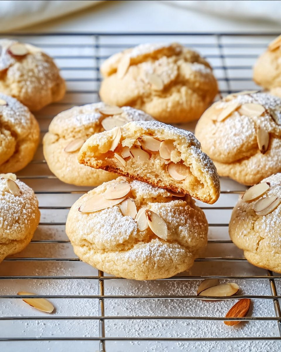 Almond Croissant Cookies Recipe