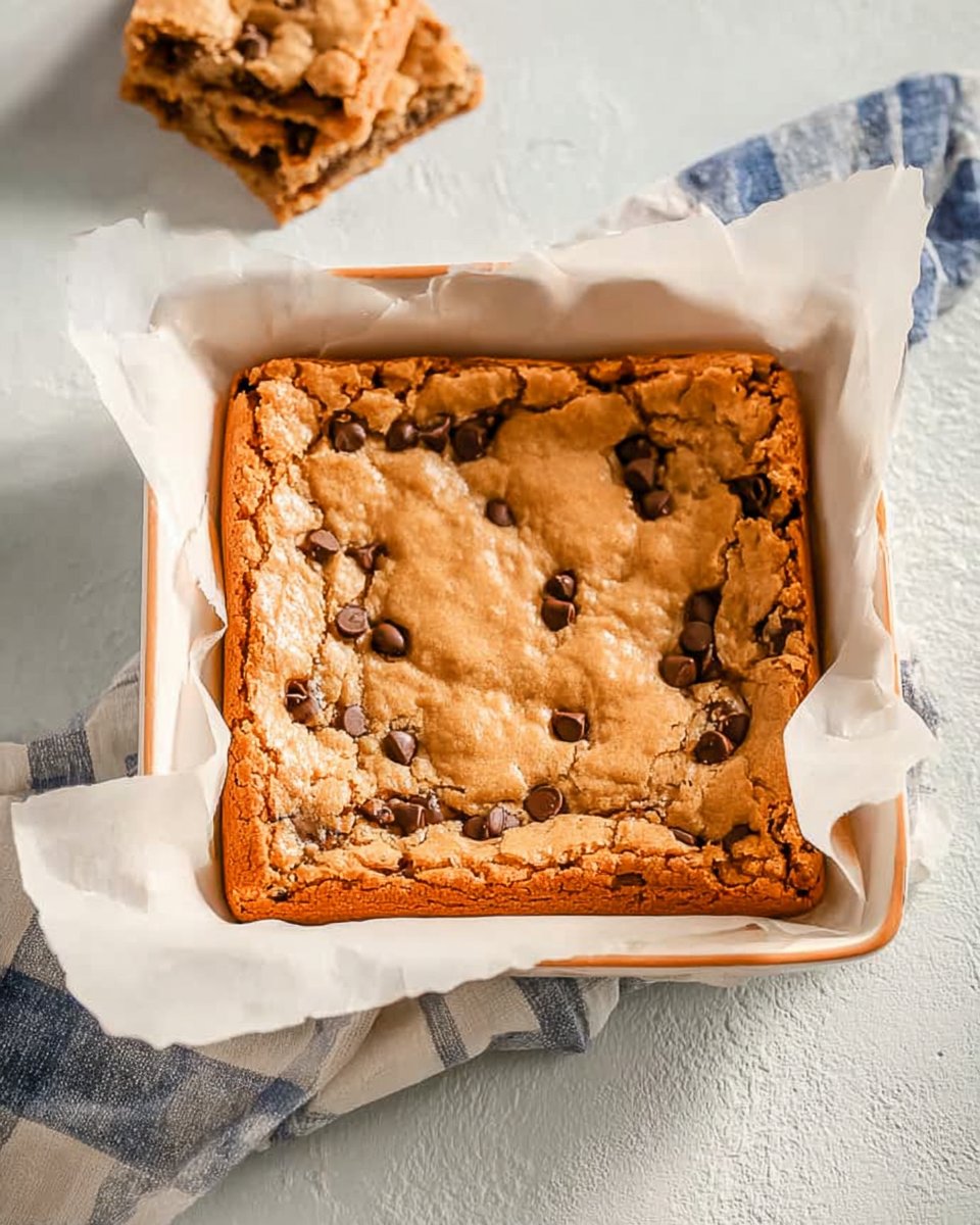 How to Make Chocolate Chip Blondies in a Few Steps