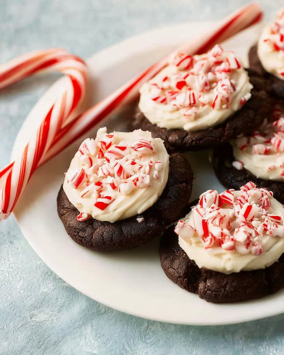 How to Make Peppermint Frosted Chocolate Cookies