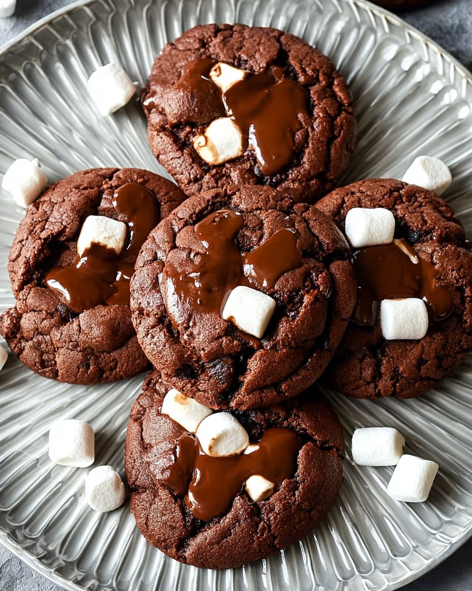 Hot Cocoa Cookies Recipe: Decadent Marshmallow Bliss