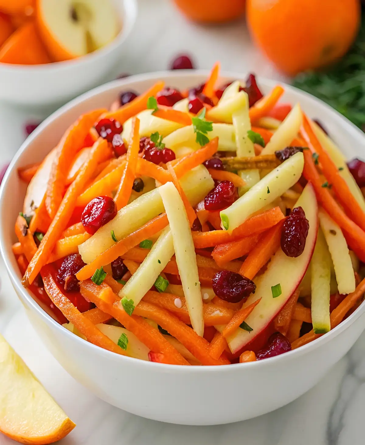 Home Page 1 Apple Cranberry Carrot Salad Recipe