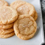 Delicious soft sugar cookies baked to perfection with sprinkles on top