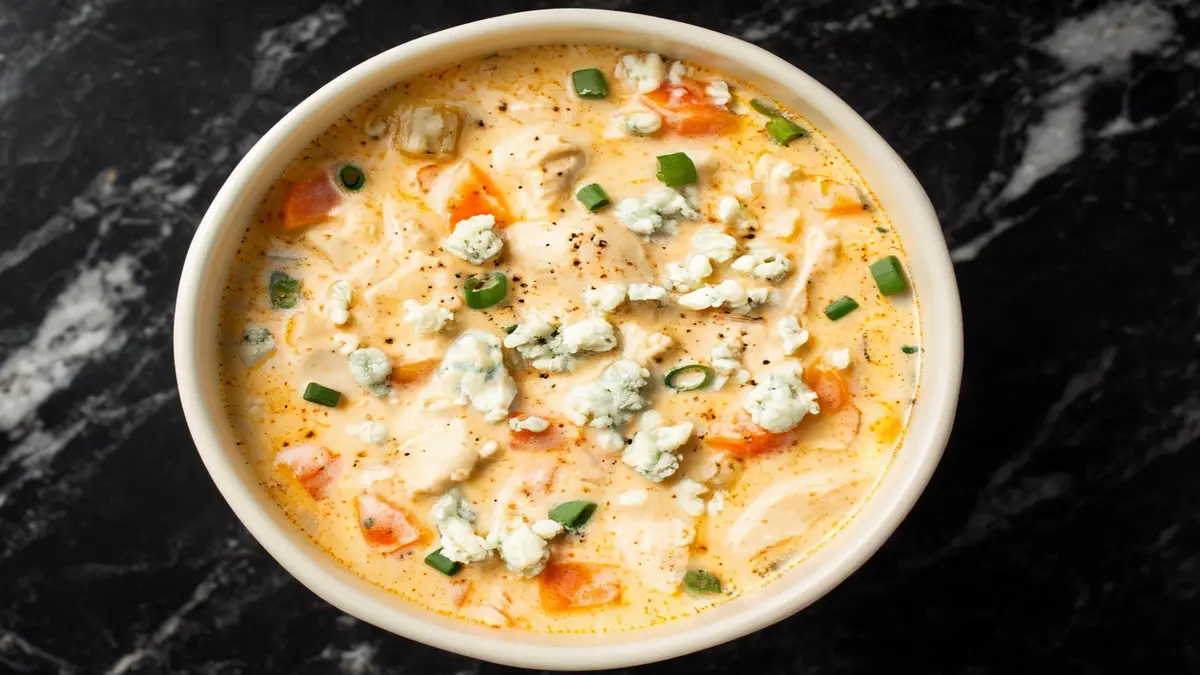 Home Page 3 Creamy Buffalo Chicken Soup recipe