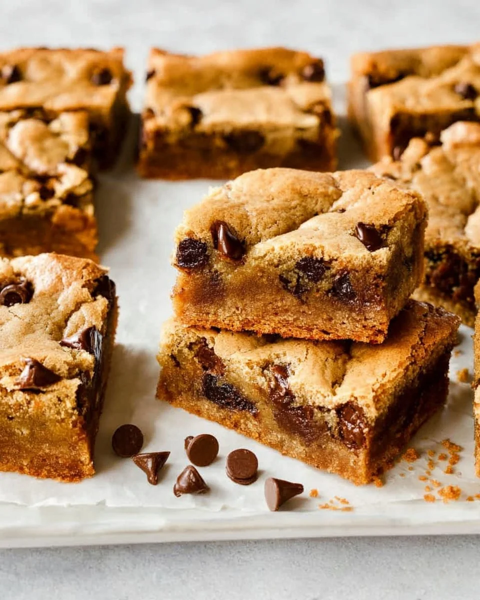 Home Page 7 Chocolate Chip Blondies Recipe