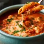 Chicken Parmesan Soup Recipe 5 easy chicken parm soup comfort food magic in a bowl