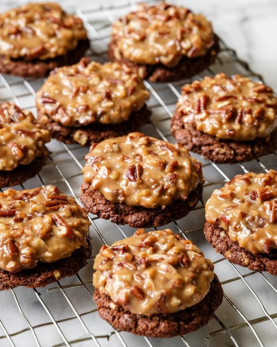 German Chocolate Cookies Recipe