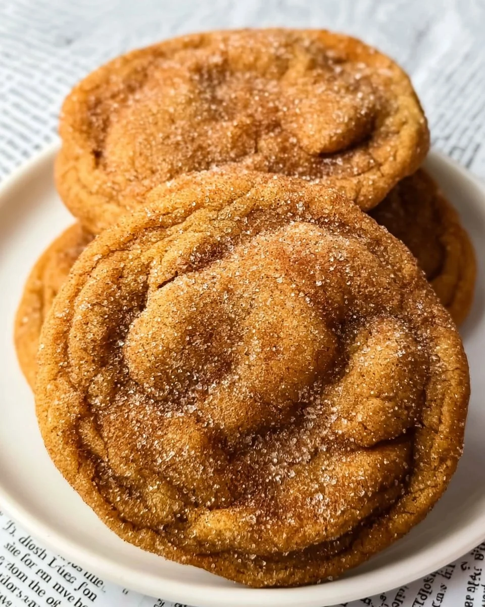 Delicious Pumpkin Cheesecake Cookies fresh out of the oven.