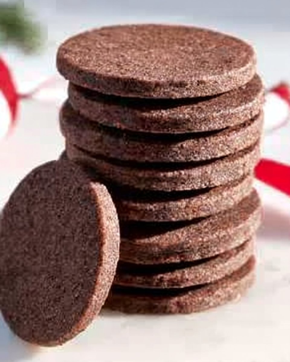 Chocolate Sugar Cookies Recipe