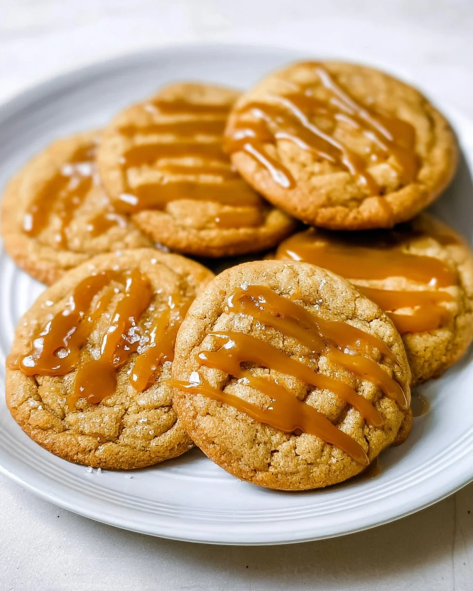 Salted Caramel Cookies Recipe