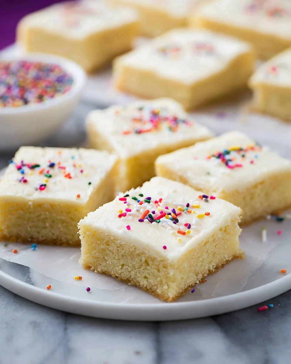 Sugar Cookie Bars Recipe
