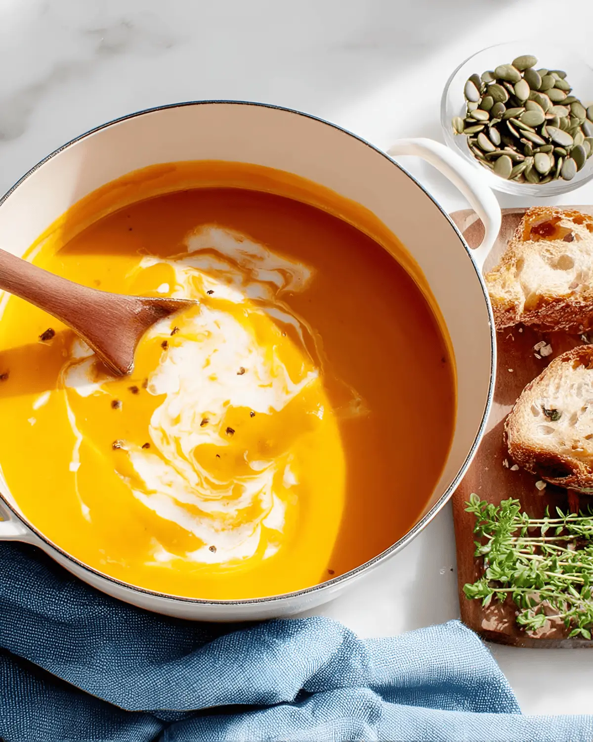 Creamy Sweet Potato Soup Recipe 4 vegan sweet potato soup is healthy comfort food at its finest